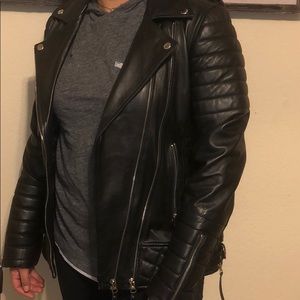 Leather jacket